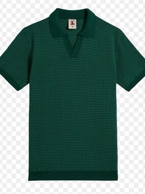 Dandy Del Mar THE PALAMOS KNIT POLO SHIRT ALBERO